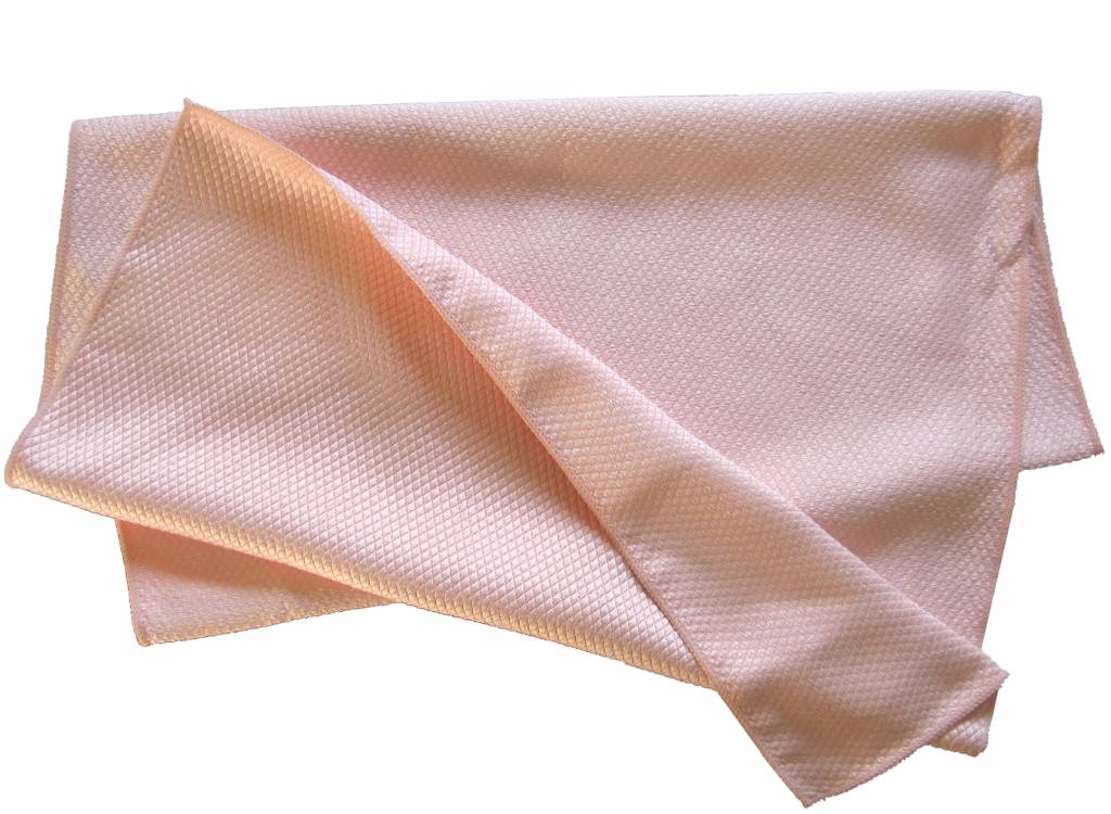 ESSUIE VAISSELLE MICROFIBRES 40x75CM - ORANGE AVEC LOGO MOND