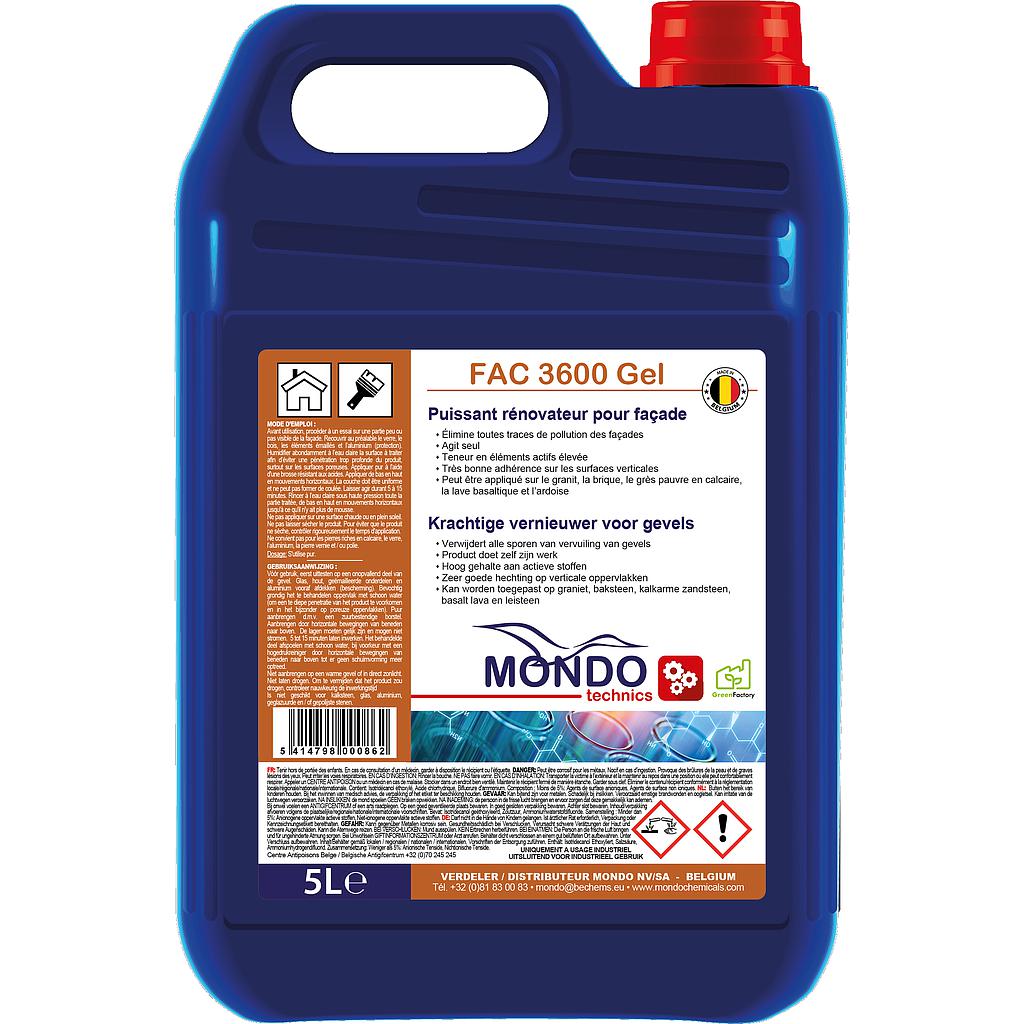 FAC3600 GEL 4x5L