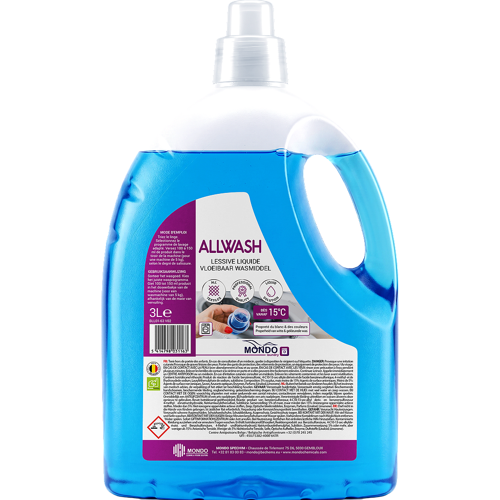 ALLWASH 1x3L Echantillon