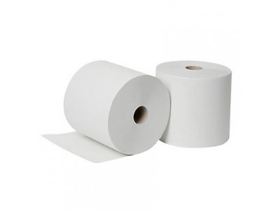 2 ROLLEN MAXI WIT RECYCLED 1000M X 24 CM, 1-LGS