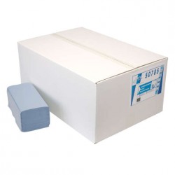 MTS - PAPIER-MAIN MONDO ZZ - BLEU RECYCLE - 1 PLI - 25x23CM - 20x250 PIECES