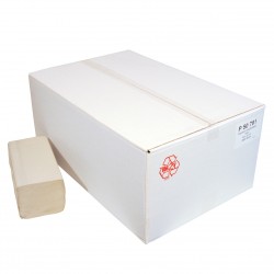 OUT OF STOCK : voir 208325 MTS - PAPIER-MAINS ZZ - BLANC RECYCLE - 1 PLI - 25x23CM - 20x250 PIECES