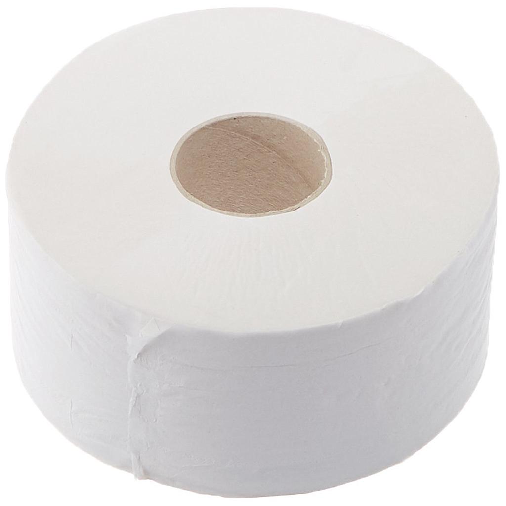 Papier Toilette Mini Jumbo Neutre 2 plis Blanc  12 rol